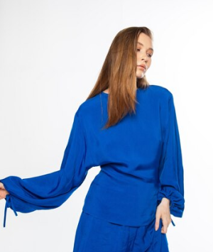 Костюм синій